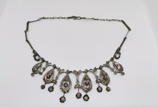 OSMANLI DÖNEMİ ELMAS TAŞLI SU YOLU GERDANLIK