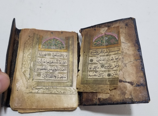 OSMANLI DÖNEMİ EL YAZMA ENAM-I ŞERİF