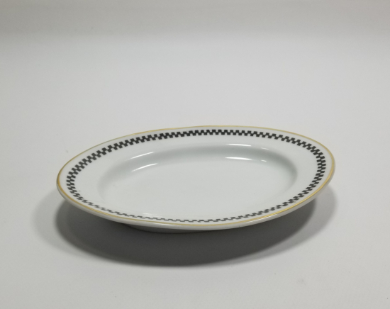 ARKASI OSMANLICA YAZILI ÇOK NADİR ŞİRKET-İ HAYRİYE İZMİR YAZILI SALATA TABAĞI