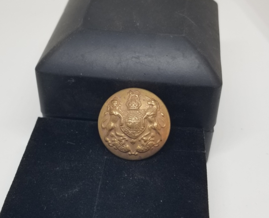 1. DÜNYA SAVAŞI DÖNEMİ İNGİLİZ SUBAY CEKET DÜĞMESİ