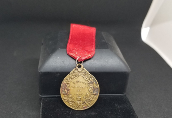 1. DÜNYA SAVAŞI İNGİLİZ - FRANSIZ EĞİTİM KAMPI HATIRASI MADALYA