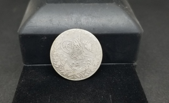 MEHMET REŞAT DÖNEMİ GÜMÜŞ MISIR 5 KURUŞ