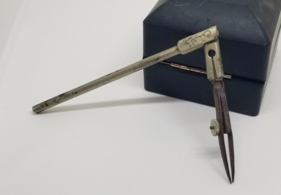 ÜZERİ OSMANLICA YAZILI NADİR OSMANLI DÖNEMİ PERGEL