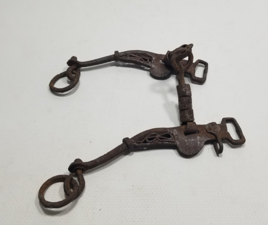 OSMANLI DÖNEMİ NADİR YENİÇERİ DEMİR SANATI AT GEMİ