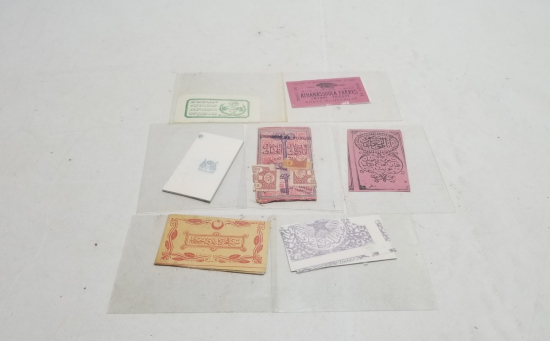 OSMANLI DÖNEMİ SİGARA KAĞITLARI LOTU