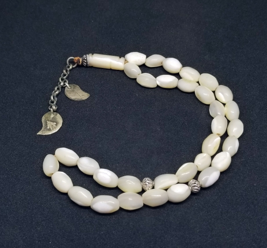 GÜMÜŞ PÜSKÜLLÜ OSMANLI DÖNEMİ KEMANE TORNA SEDEF TESPİH