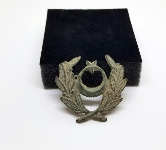 CUMHURİYET BAŞLARI JANDARMA SUBAY ŞAPKA KOKARTI