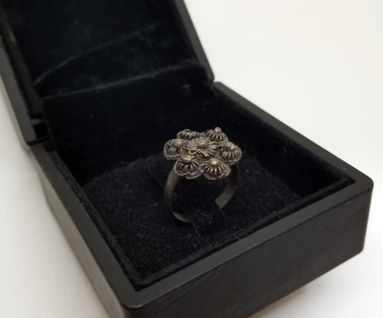 YOKLUK DÖNEMİ OSMANLI EL YAPIMI YÜZÜK