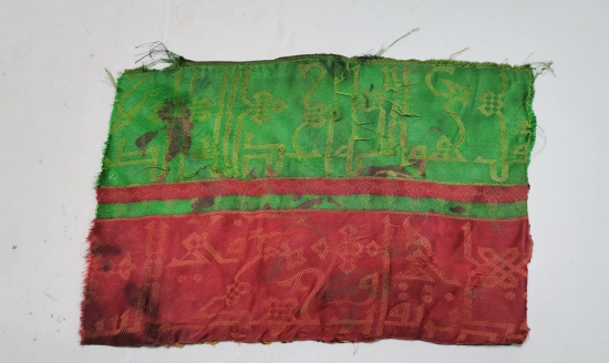 OSMANLI DÖNEMİ ÇOK NADİR İPEK KABE İÇ ÖRTÜSÜ BEZİ