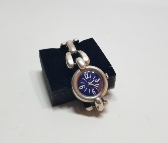 ANTİKA GÜMÜŞ KOL SAATİ