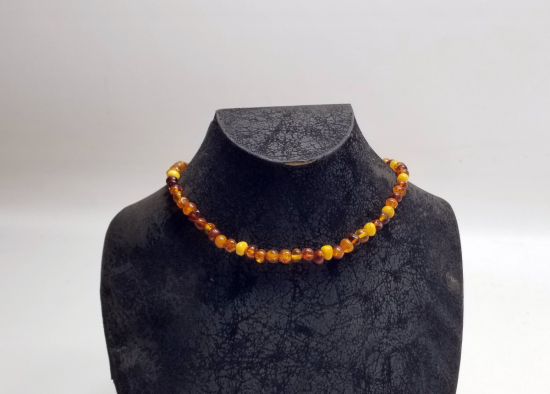 DAMLA KEHRİBARIN HER RENGİNİ BARINDIRAN ÖZEL YAPIM DAMLA KEHRİBAR GERDANLIK