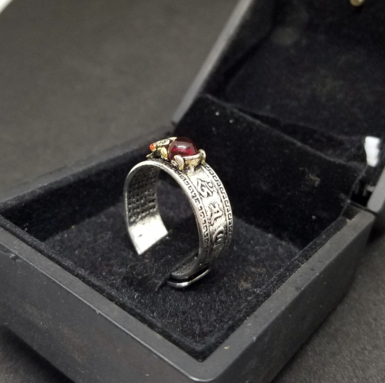 UZAKDOĞU YAPIMI GÜMÜŞ KAPLAMA YÜZÜK