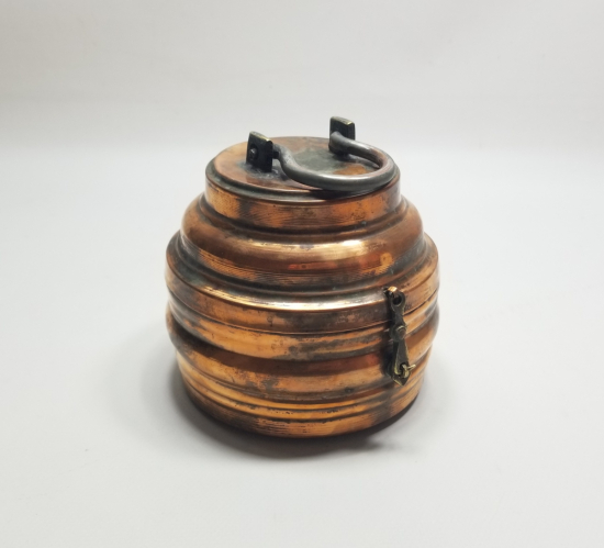 OSMANLI DÖNEMİ SÜLEYMANİYE YAPIMI SEFERTASI FORMLU SABUNLUK - KİLDANLIK