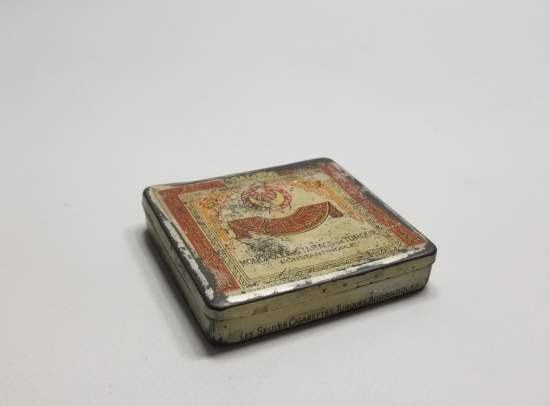 ÜZERİ OSMANLICA YAZILI SİGARA TABAKASI