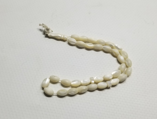 EL YAPIMI ANTİKA SEDEF TESPİH