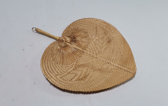 OSMANLI DÖNEMİ HURMA YAPRAĞINDAN YAPILMIŞ YELPAZE