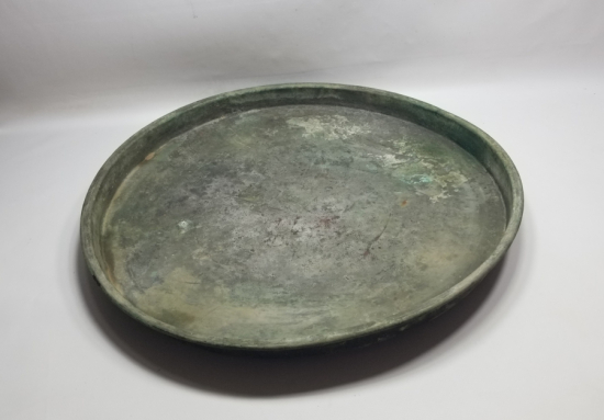 OSMANLI DÖNEMİ BAKIR EKMEK TEPSİSİ