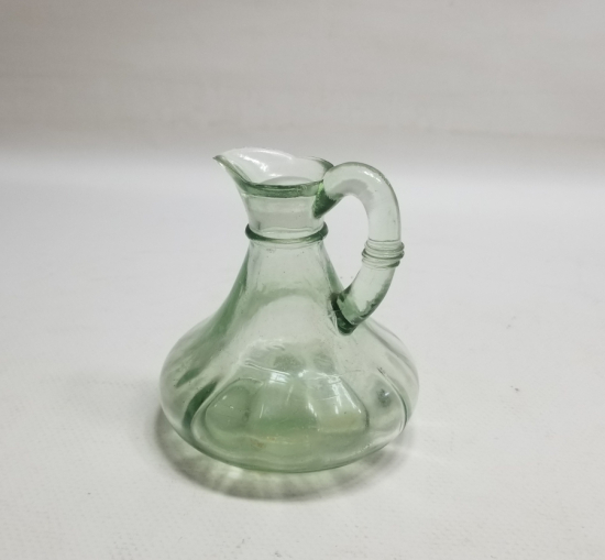 KABARTMA İŞÇİLİKLİ ANTİKA CAM SİRKELİK