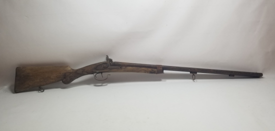 KALEM İŞÇİLİKLİ OSMANLI DÖNEMİ ÇİFT DOLMA TÜFEK