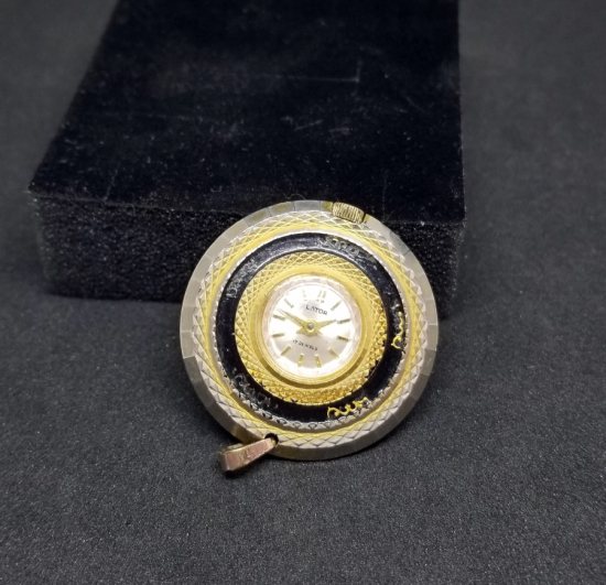 MİNE İŞÇİLİKLİ ANTİKA KOLYE SAAT