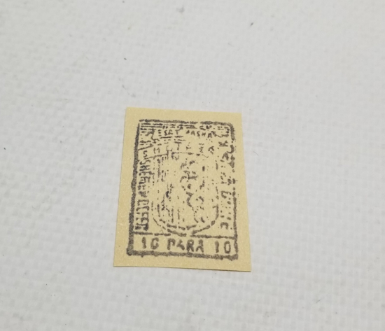 ESAT PAŞA'NIN ARNAVUTLUK DEMİR YOLLARINI YAPARKEN BASTIRDIĞI NADİR 10 PARA