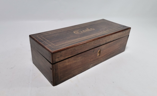 ANTİKA KAPAKLI AHŞAP KUTU