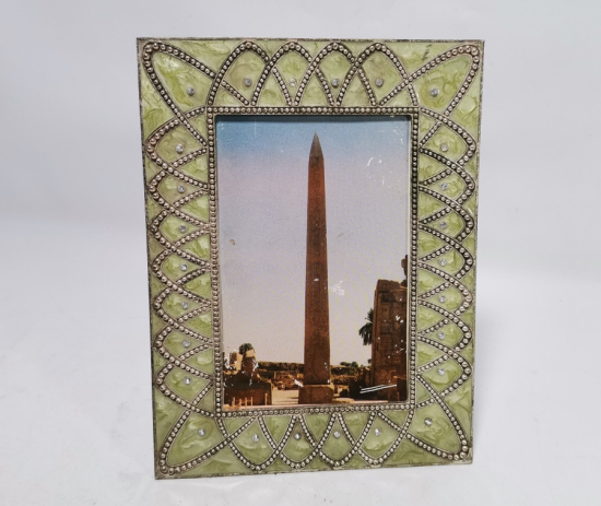 MİNE İŞÇİLİKLİ ANTİKA FOTOĞRAF ÇERÇEVESİ