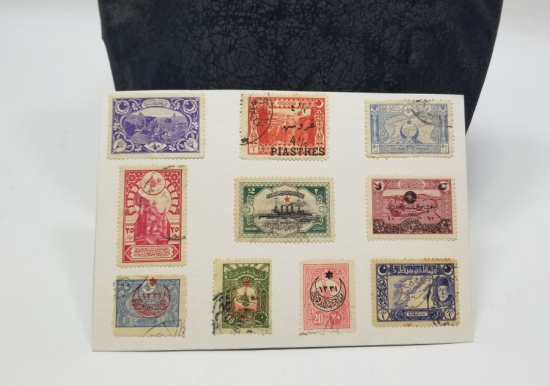 OSMANLI DÖNEMİ DAMGALI VE DAMGASIZ PUL LOTU