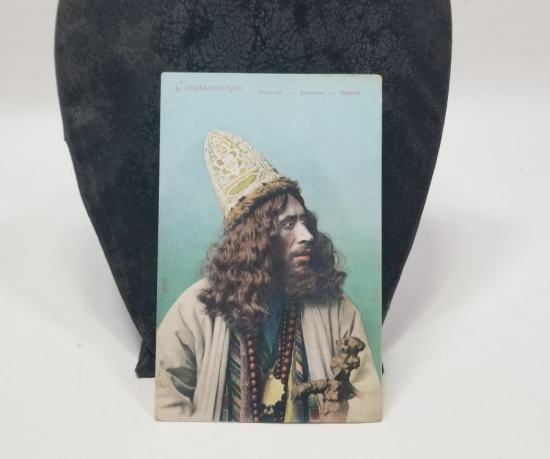 BEKTAŞİ DERVİŞİ GÖRSELLİ OSMANLI DÖNEMİ KARTPOSTAL