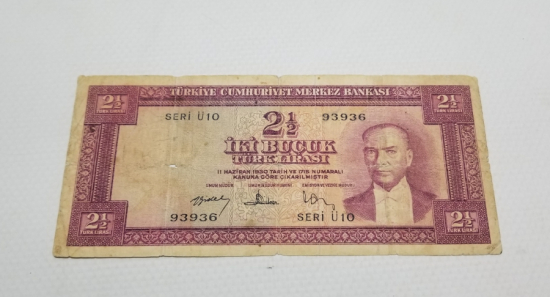 5. EMİSYON 2,5 LİRA