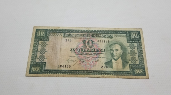 5. EMİSYON 10 LİRA