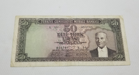 5. EMİSYON 50 LİRA