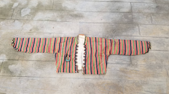 ÜZERİ GÜMÜŞ SIRMA VE İPEK İBRİŞİMLİ OSMANLI DÖNEMİ EL DOKUMA ŞALVAR ÜSTÜ