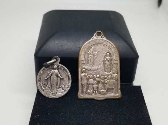 OSMANLI DÖNEMİ 2 ADET VAFTİZ KOLYESİ