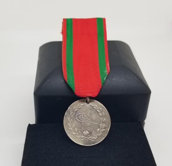 OSMANLI DÖNEMİ GÜMÜŞ YUNAN HARBİ MADALYASI