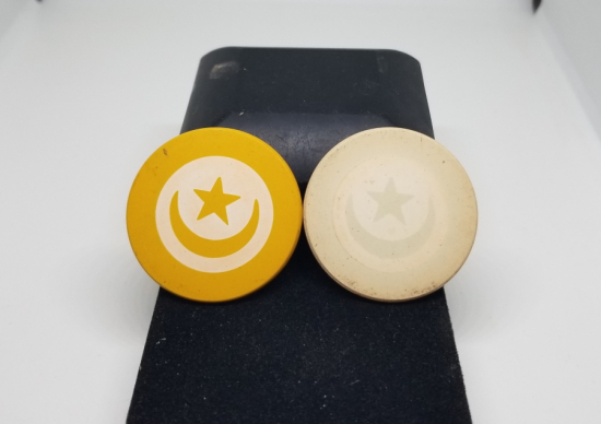 2 ADET OSMANLI KUMAR JETONU