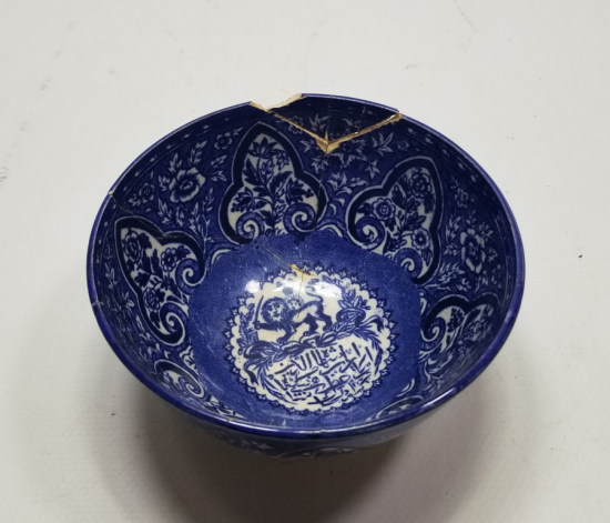 OSMANLI'NIN İRAN PAZARI İÇİN YAPTIĞI ŞAHLIK DÖNEMİ ÇOK NADİR PORSELEN ÇORBA KASESİ