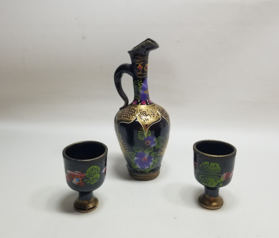 EL BOYAMA ANTİKA LİKÖR TAKIMI