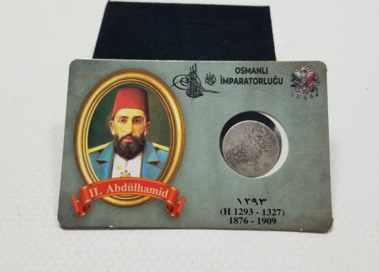 SULTAN ABDÜLHAMİD HAN DÖNEMİ GÜMÜŞ 2 KURUŞ MECİDİYE