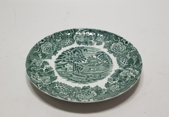 İNGİLİZ YAPIMI ANTİKA PORSELEN TABAK