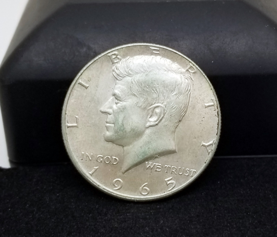 1965 YILI GÜMÜŞ YARIM DOLAR