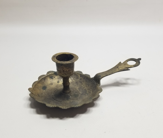 SÜLEYMANİYE DAMGALI EL YAPIMI OSMANLI DÖNEMİ NADİR TİPTE EL MUMLUĞU