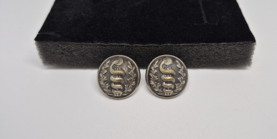 ÇOK NADİR OSMANLI TABİP SUBAY CEKET DÜĞMESİ