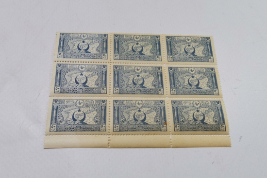 1. DÜNYA SAVAŞI DÖNEMİ KULLANILMAMIŞ PUL BLOĞU