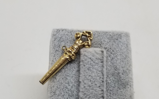 OSMANLI DÖNEMİ ALTIN CEP SAATİ KURMA ANAHTARI