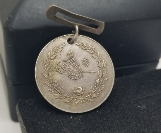 OSMANLI DÖNEMİ GÜMÜŞ YUNAN HARBİ MADALYASI