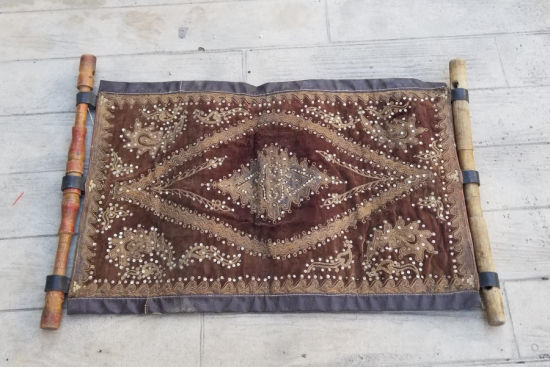 OSMANLI DÖNEMİ SIRMA İŞÇİLİKLİ NADİR BEY İŞİ BEŞİK