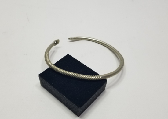 OSMANLI DÖNEMİ KABARTMA İŞÇİLİKLİ YILAN BAŞLI RUM PAZUBENT