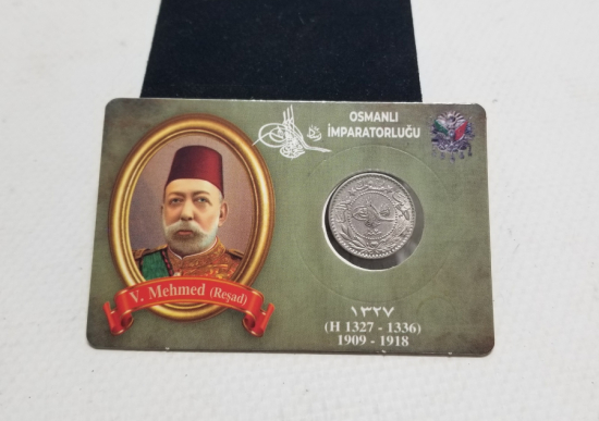 MEHMET REŞAT HAN DÖNEMİ KOLEKSİYONLUK NİKEL 10 PARA