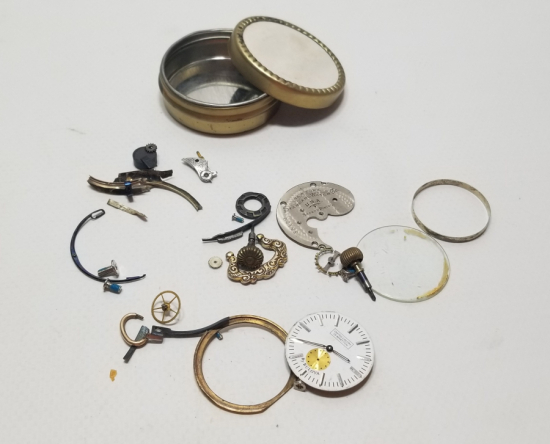 ANTİKA SAAT PARÇALARI LOTU